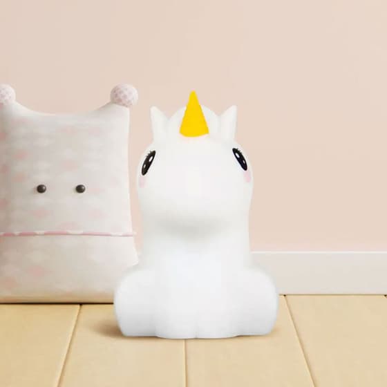 Παιδικό Φωτάκι Νυκτός Led Ango Unicorn ANG-219 - Λευκό image 1