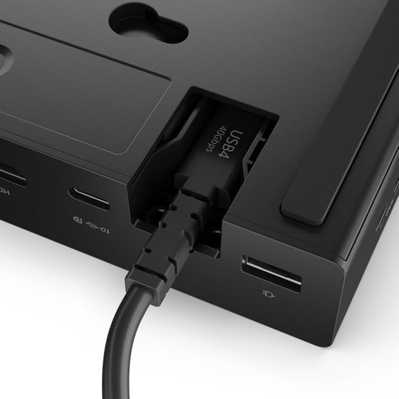 Lenovo ThinkPad USB4 Dock 5000 Wired Thunderbolt 4 Black image 5
