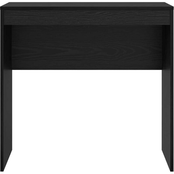 Γραφείο VidaXL 80x40x76 cm - Μαύρη Οξιά image 4