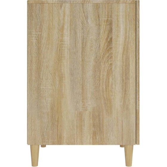 Γραφείο VidaXL από Επεξεργασμένο Ξύλο 140x50x75 cm - Sonoma Δρυς image 3