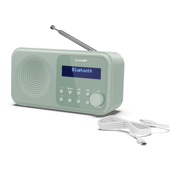 Φορητό Radio Sharp DR-P420 - Aquamarine Green image 5