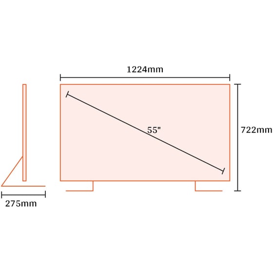 Sony BRAVIA 8 II OLED 55" 4K HDR Google Smart Τηλεόραση K55XR8M25BP image 2