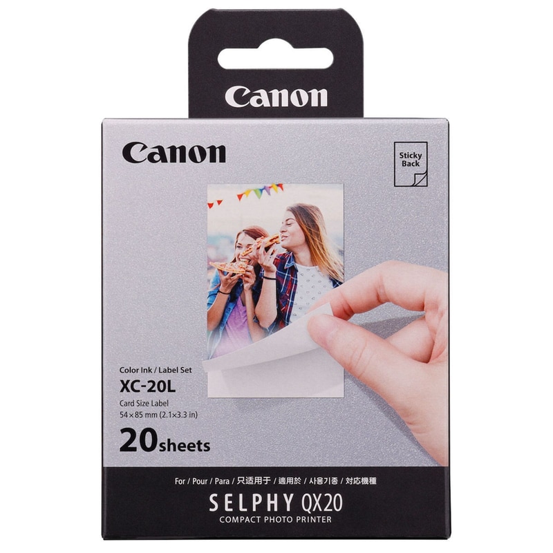 CANON Canon Φωτογραφικό Χαρτί SELPHY XC-20L 20 φύλλα