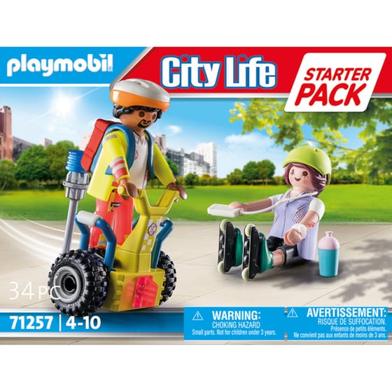 PLAYMOBIL® City Life Starter Pack Διάσωση με Self-balance (71257) image 1