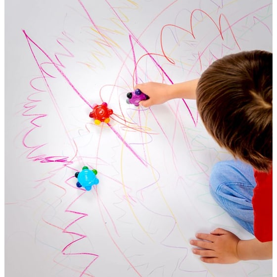 Κηρομπογιές Ooly Grip 18 Χρώματα (3 Τεμάχια) image 4