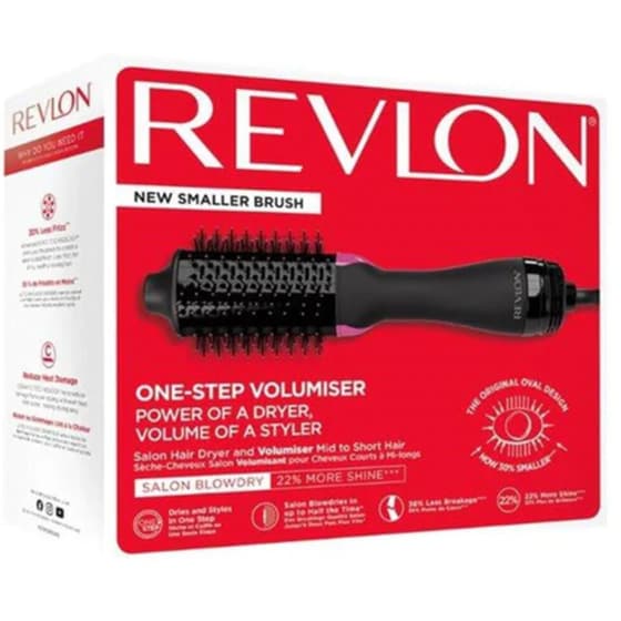 Ηλεκτρική Βούρτσα REVLON One-Step Volumiser RVDR5282UKE 800 W Μαύρο image 1