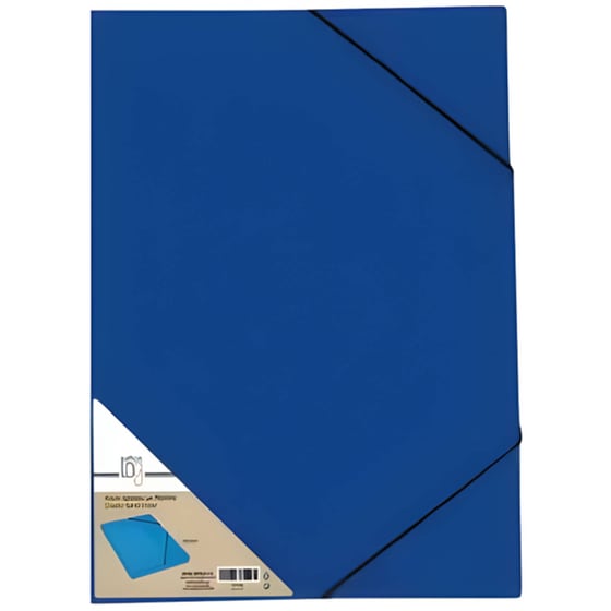 Κουτί Αρχειοθέτησης Office Log με Λάστιχο Μπλε - 25 x 35 x 3 cm image 0