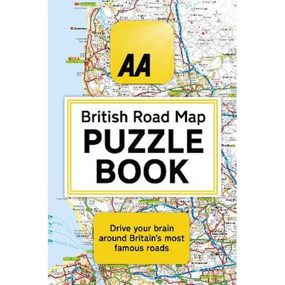 AA British Road Map Puzzle Book image 0