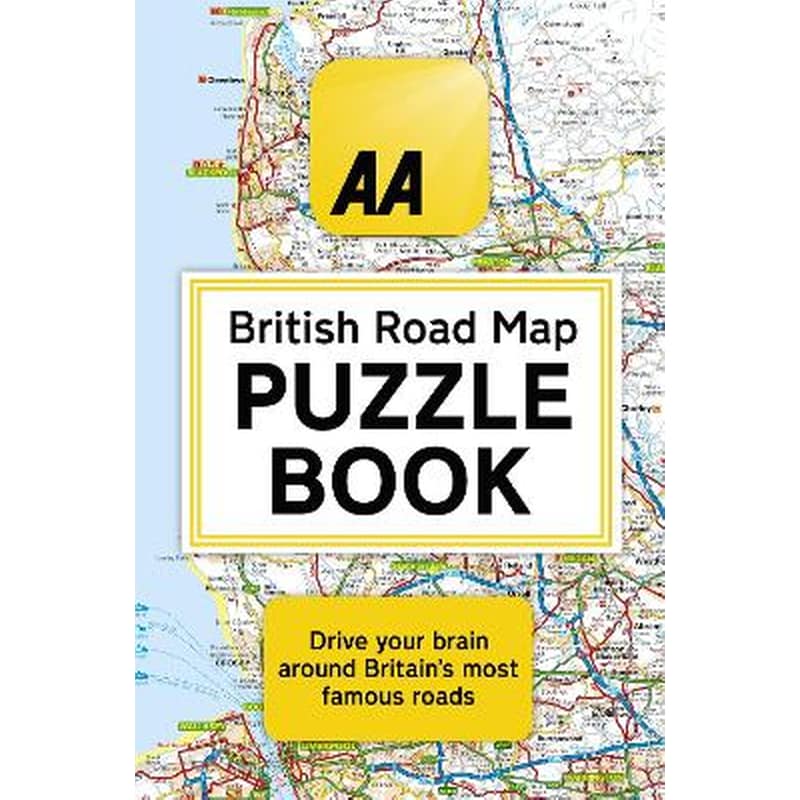 AA British Road Map Puzzle Book