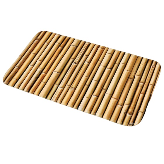 Πατάκι Μπάνιου Spitishop T-d Mekong 7701n690 από Microfiber 45x75cm - Καφέ image 0