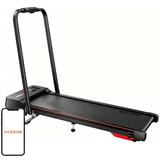 ACEZOE Walking Pad P12 Ηλεκτρικός Διάδρομος Γυμναστικής Μαύρο image 7