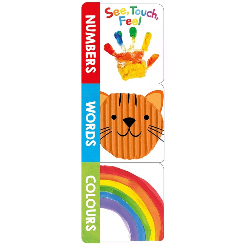 See, Touch, Feel Words, Numbers, Colours (Chunky Set)