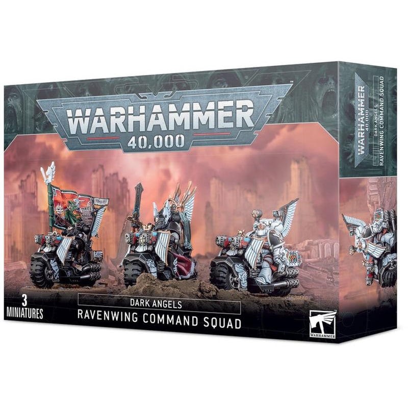 Dark Angels Ravenwing Command Squad Warhammer 40k GAMES WORKSHOP