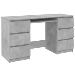 Γραφείο Υπολογιστή VidaXL από Μοριοσανίδα 140x50cm - Γκρι