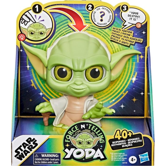 Hasbro Διαδραστική Φιγούρα με Ομιλία Star Wars Force N' Telling Yoda (G0708) image 0