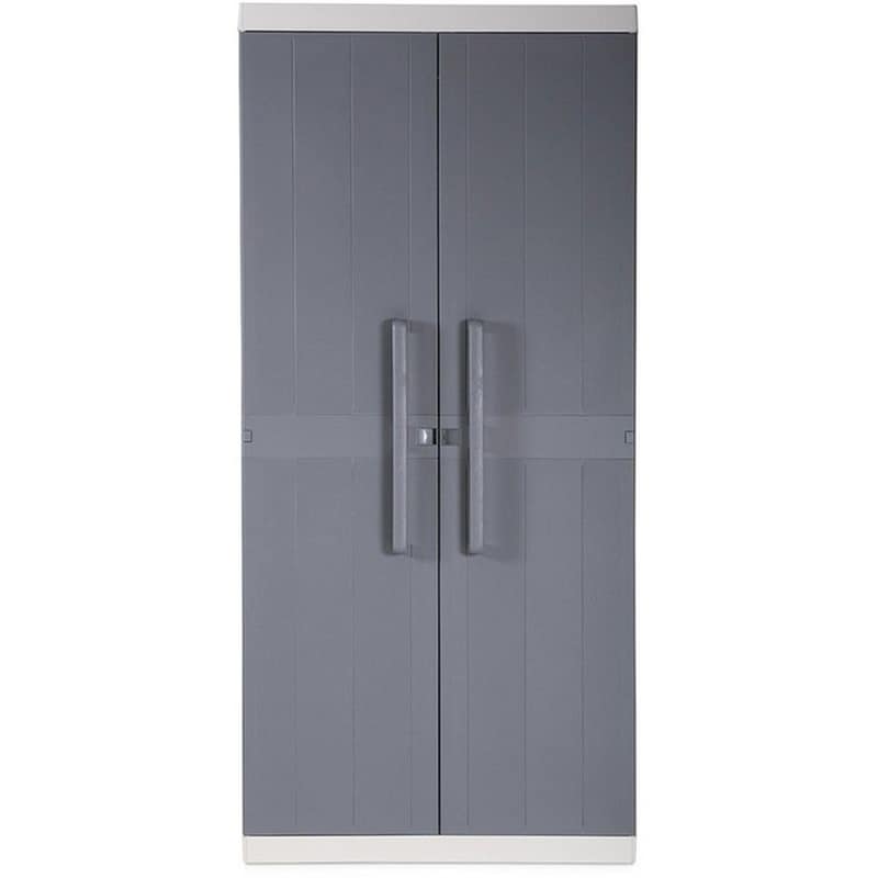 TOOMAX Ντουλάπα Toomax Δίφυλλη Πλαστική 89x54x190 cm - Γκρι