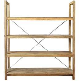Ραφιέρα Nextdeco Ξύλο Teak Mahoni