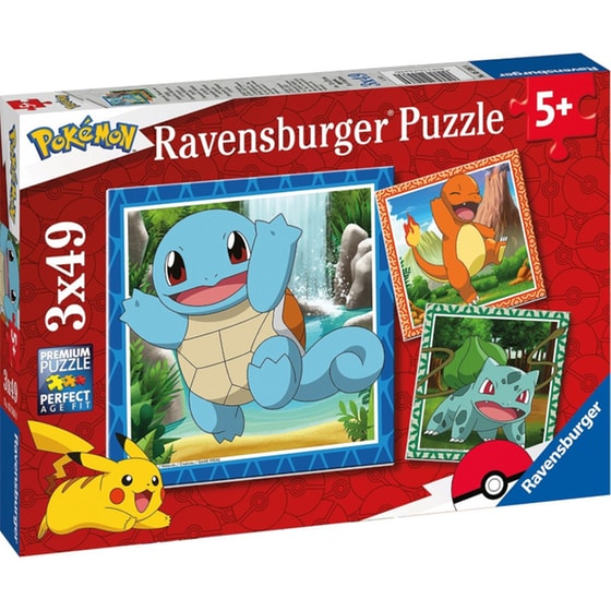 Παιδικό Παζλ Pokemon Ravensburger (3X49 Κομμάτια) image 2