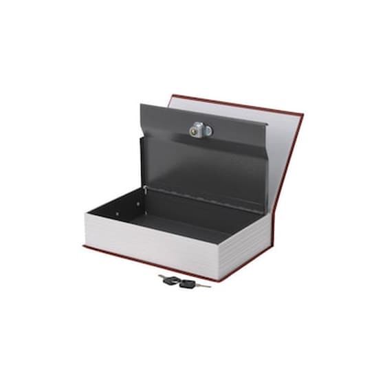 Λεξικό Χρηματοκιβώτιο Hoppline Hop1000291-2 Ασφαλείας 24x15.5x5 cm - Μπορντό image 1