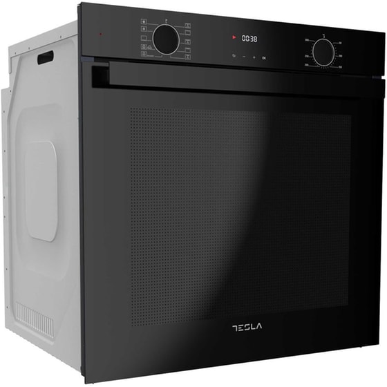 TESLA BO900FBFA 81 Lt Μαύρο Εντοιχιζόμενος Φούρνος Άνω Πάγκου image 1