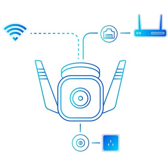 Ασύρματη IP Camera TP-Link Tapo C310 2K Bullet / Box με Ανίχνευση κίνησης image 2