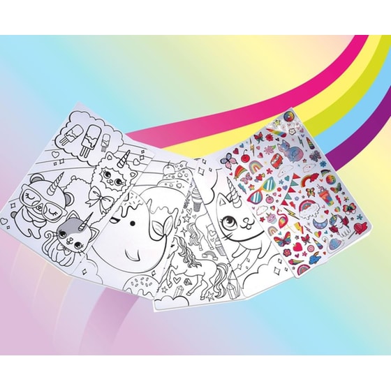 Crayola Creations Άλμπουμ με Αυτοκόλλητα Unicorn image 1