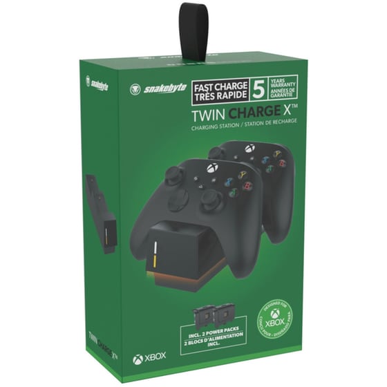 Snakebyte Xbox Series X Twincharge X - Μαύρο image 4