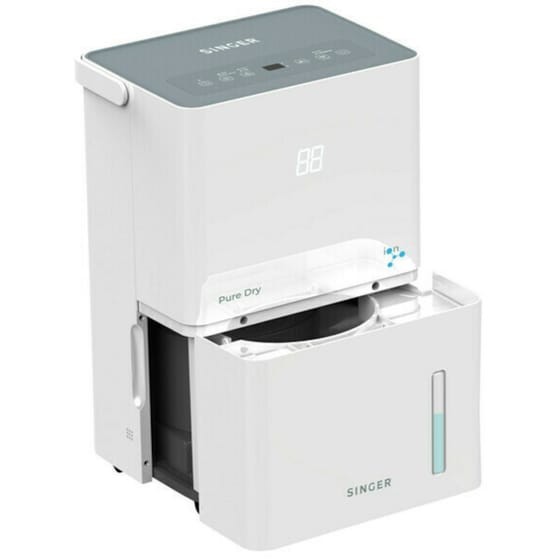SINGER SDHM-16L PURE DRY ION Αφυγραντήρας 16lt με Ιονιστή image 3