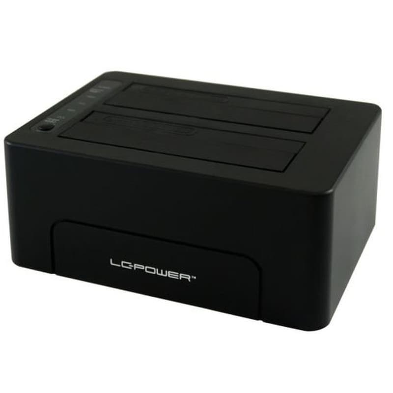 LC-POWER Docking Station LC Power USB-C LC‑DOCK‑C T - Μαύρο