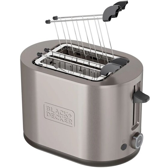 BLACK & DECKER BXTOA901E 2 Θέσεων 900W Ασημί image 3