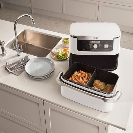 NINJA AF500 WH 2470 W 10.4 L Λευκή Φριτέζα Αέρος image 7