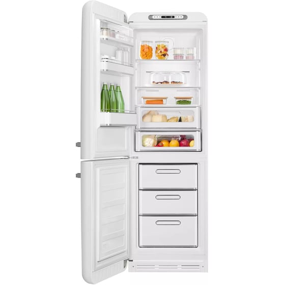 SMEG FAB32LWH6 332 Lt Total No Frost Λευκό Ψυγειοκαταψύκτης image 2