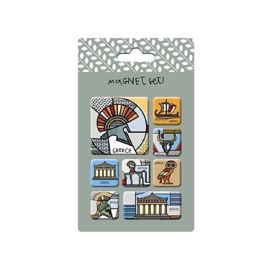 Μαγνητάκια Ancient Greece (8 Τεμάχια) image 1