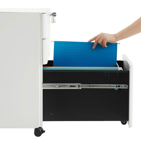 Συρταριέρα Γραφείου Songmics Ofc030w01 από Μέταλλο 46x30x59.2cm - Λευκό image 3