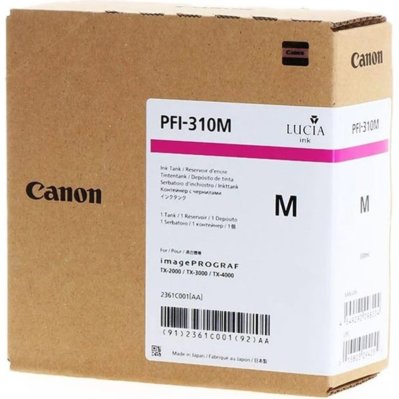 Canon PFI-310M Ματζέντα Μελάνι Εκτυπωτή 2361C001