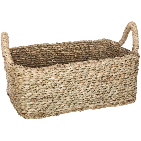 Καλάθια Αποθήκευσης Spitishop Ψάθινα 3Τμχ - Μπεζ image 3