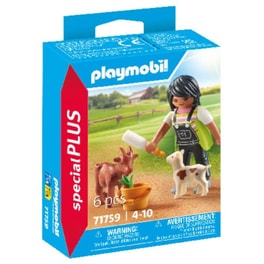 PLAYMOBIL® Γυναίκα Με Κατσικάκια (71759)