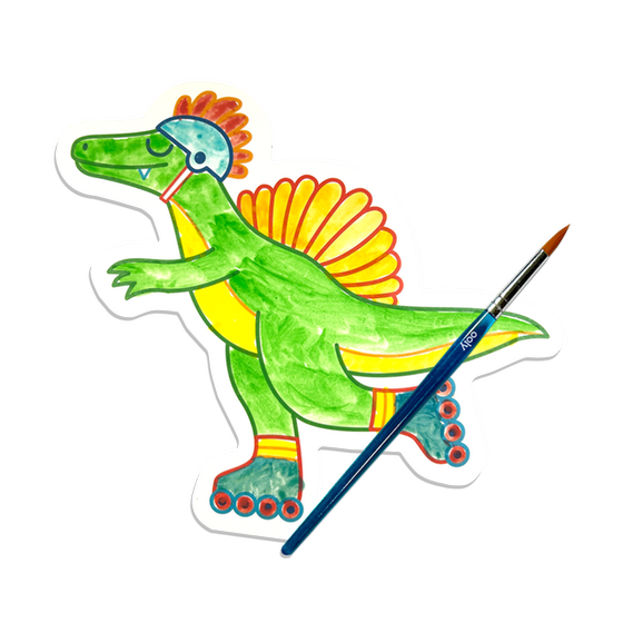 Σετ Ζωγραφικής Ooly Watercolor Dinos image 4