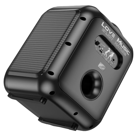 Party Speaker Hoco HA1 Graceful 30W με Ενσύρματο Μικρόφωνο - Μαύρο image 4