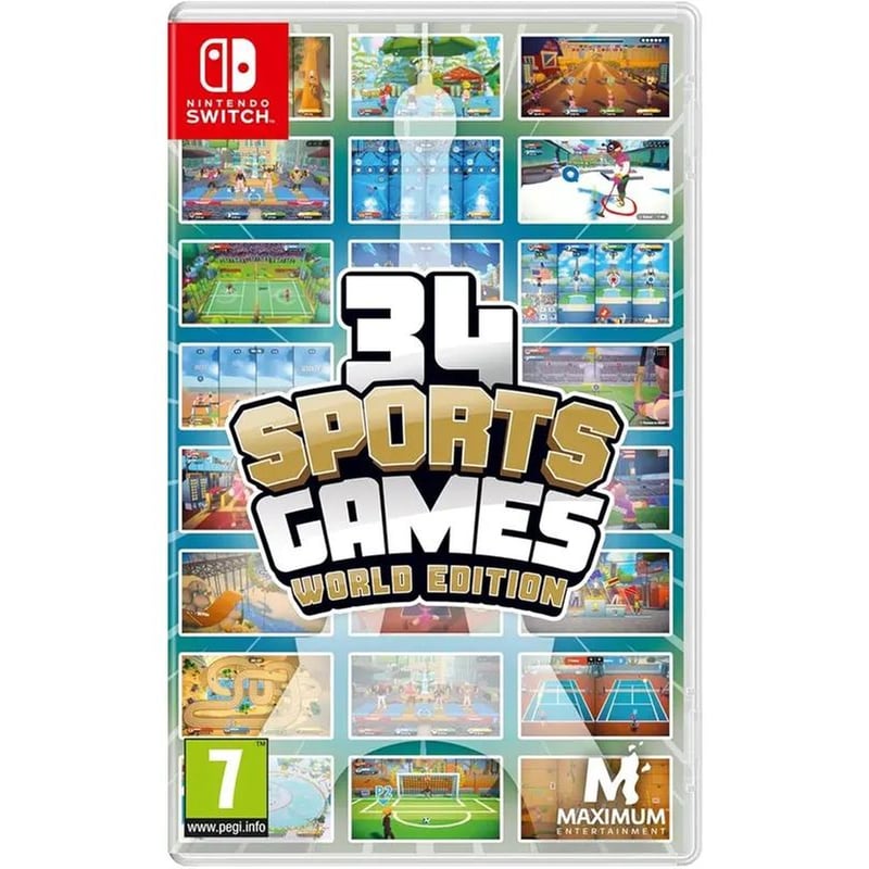 MAXIMUM 34 Sports Games World Ediition - Nintendo Switch