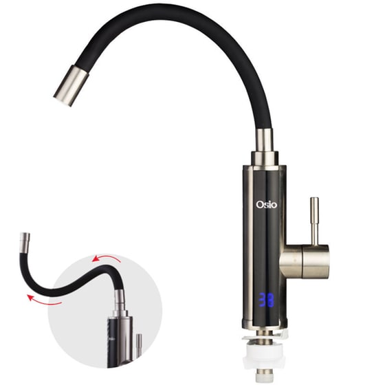 OSIO OHF-2035 Ταχυθερμαντήρας Βρύσης με Οθόνη 3300 W image 2