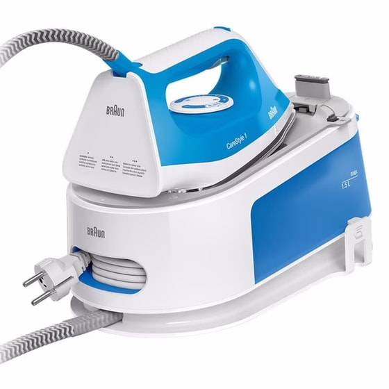 BRAUN CaryStyle 1 IS 1012BL 5.5 bar με Δοχείο Νερού 1.5 L Energy Blue Σύστημα Σιδερώματος image 0