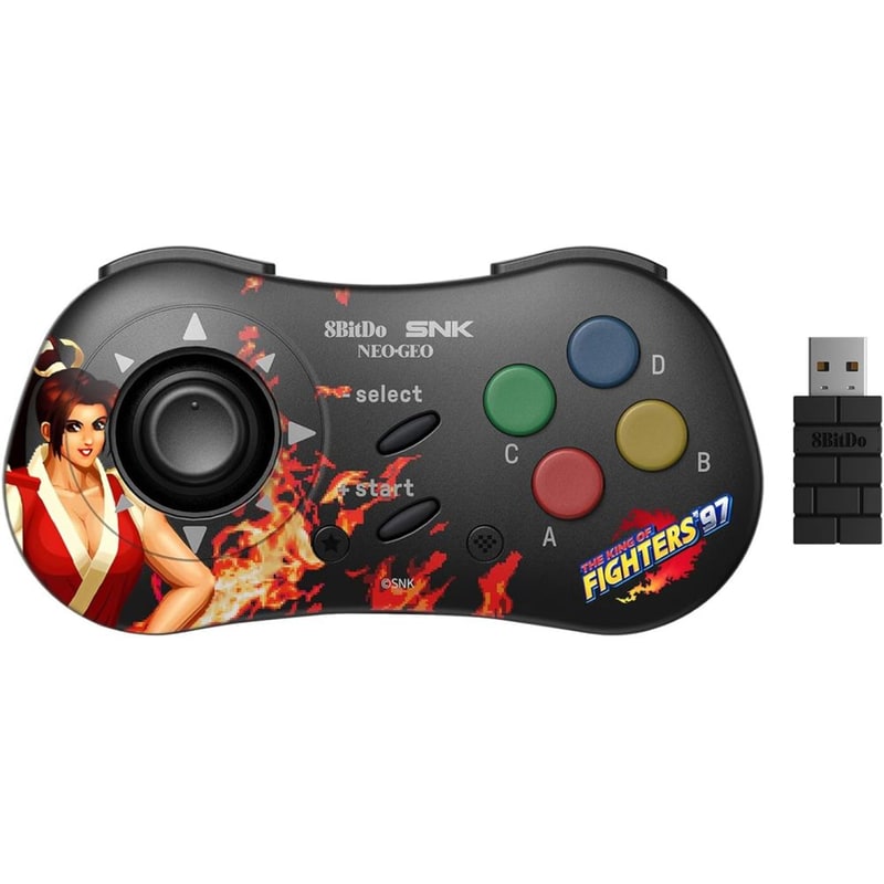 8BITDO Gamepad 8BITDO Mai Shiranui Edition για PC/Android/NEOGEO mini - Μαύρο