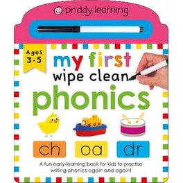 My First Wipe Clean: Phonics