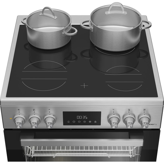 WHIRLPOOL W6V8LCSATX1 72 Lt Inox Ηλεκτρική Κουζίνα Κεραμική image 8