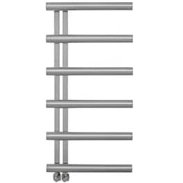 THERMO ACCENT ACC10050-111 50 X 100 Inox Brushed Θερμαντική Πετσετοκρεμάστρα