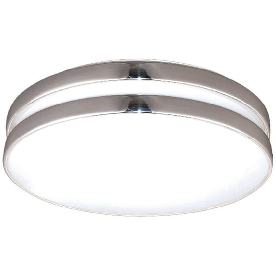 Φωτιστικό Πλαφονιέρα Aca Gozo από Ακρυλικό/Πλαστικό - Λευκό image 0