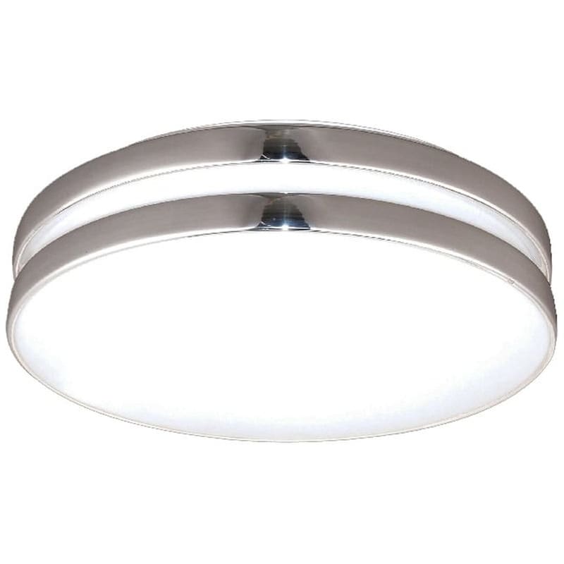 ACA DECOR Φωτιστικό Πλαφονιέρα Aca Gozo από Ακρυλικό/Πλαστικό - Λευκό