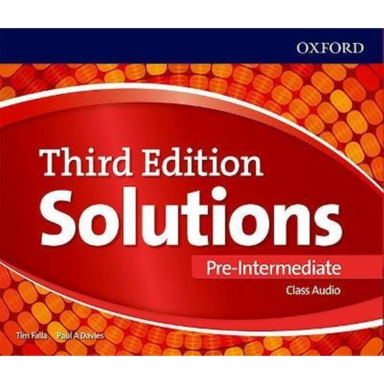Solutions: Pre-Intermediate: Class Audio CDs image 0