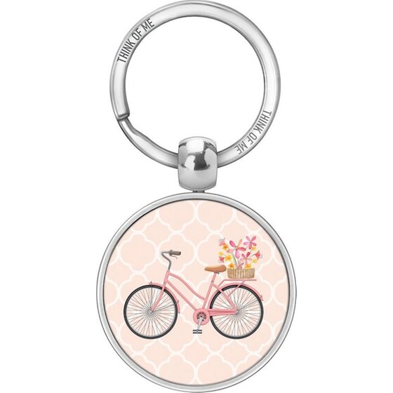 Μπρελόκ GNF Thinkofme Ποδήλατο με Λουλούδια image 0